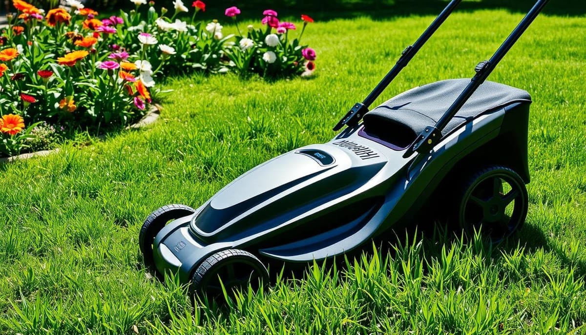 electric lawn mower
