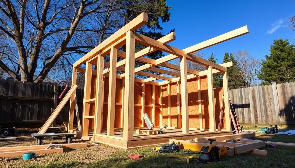 how to build a shed